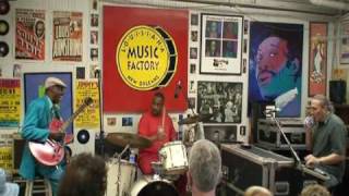 Joe Krown - Walter Washingon - Russell Batiste Jr. @ Louisiana Music Factory JazzFest 2009