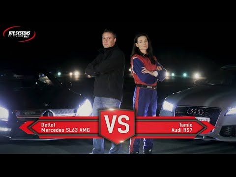 DTE Rennen - Audi RS7 vs Mercedes SL63