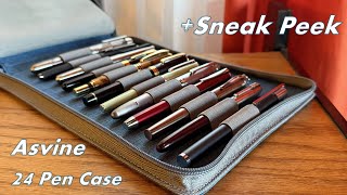 Asvine 24 Pen Case Review + Fountain Pen Sneak Peek