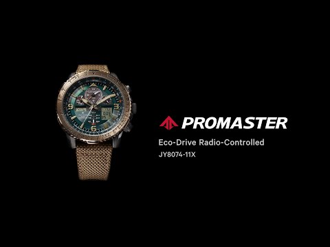PROMASTER（プロマスター） エコ・ドライブ電波時計［ソーラー電波時計