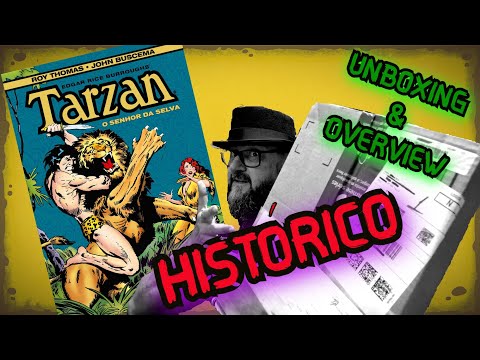 TARZAN - O SENHOR DA SELVA da PIPOCA & NANQUIM - UNBOXING GIBI