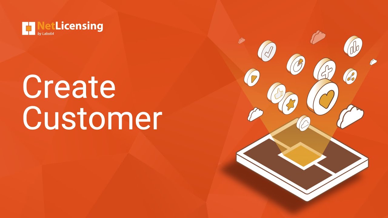 NetLicensing - Create Customer