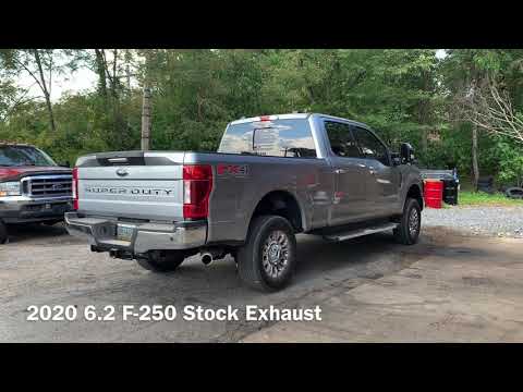 2020 6.2 F-250 Flowmaster Force II Exhaust