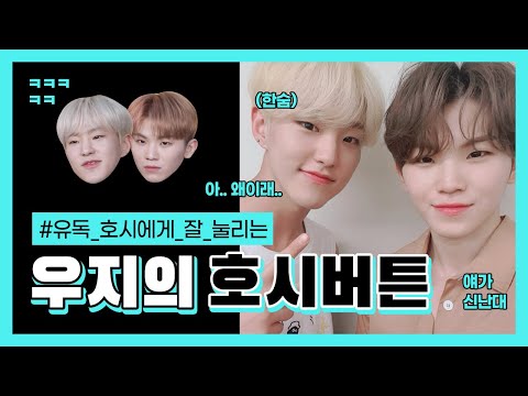 [세븐틴] 유독 호시에게 반응하는 우지 모음 (a.k.a 호시버튼)