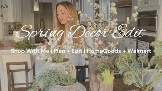Spring Shop With Me | Editing & Planning My Decor