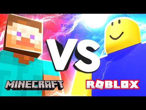 Minecraft vs Roblox brain break