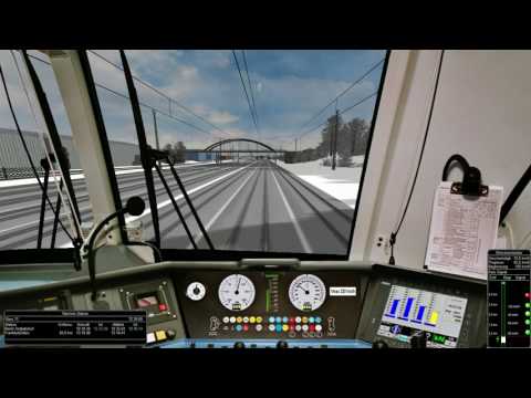 Open Rails - Berlin Hauptbahnhof - Frankfurt Oder PKP Taurus Berlin Warschau Express MSTS