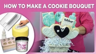 How To Make A Cookie Bouquet by www.SweetWise.com