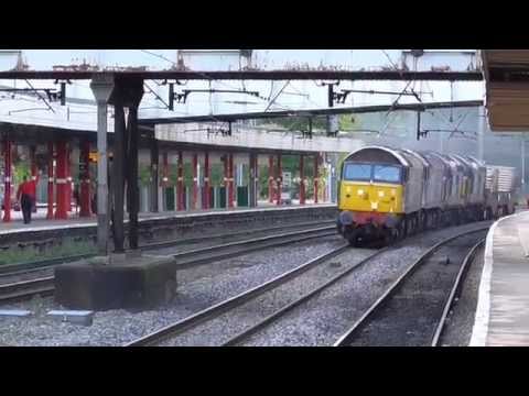 57002/57004 with 37259/37607 DIT 6k73 Sellafield - Crewe flasks, 29th July 2015 THRASH !!