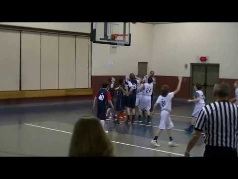 Game 7 - Woodstock 7th Boys Win 42-38 vs Creekview - January 25, 2014