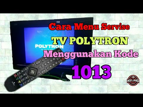 TV POLYTRON Servis mode