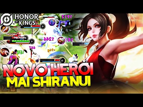 MAI SHIRANUI HAS ARRIVED! LEARN THE COMBO AND PLAY MID WITH MAI SHIRANUI IN HONOR OF KINGS