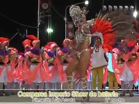 Comparsa Imperio 2017 Show de batería segunda noche