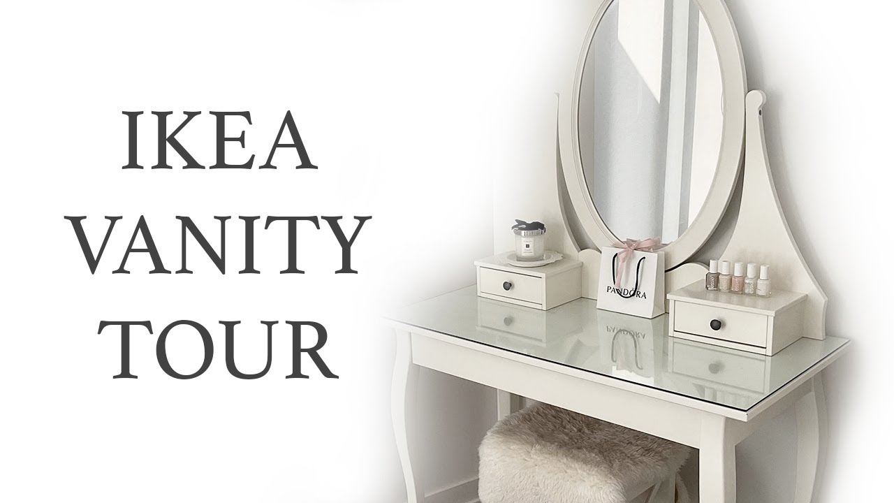 VANITY TOUR | IKEA HEMNES Dressing Table Review