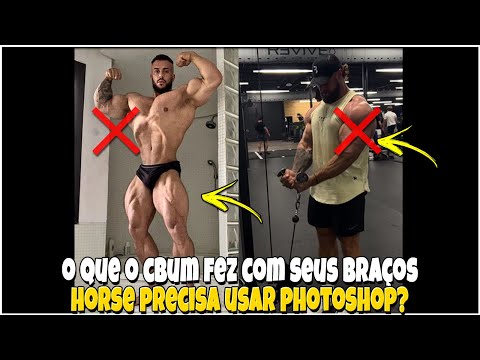 HORSE E CBUM ACUSADOS DE MONTAR O CORPO NO PHOTOSHOP E COM ÓLEO | ELES NÃO PRECISA FAZER ISSO!