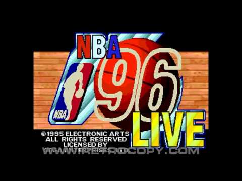 nba live 96 sega genesis