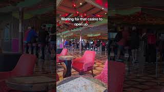 Trying to get those casino offers. Carnival Freedom #cruise