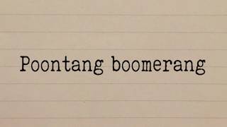 Steel Panther - Poontang Boomerang (Lyric Video)
