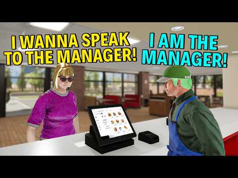 Fast Food Simulator Funny Moments and Fails // Worst Premade Ever