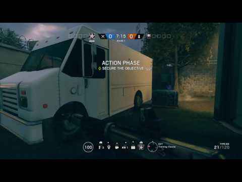 Tom Clancy's Rainbow Six® Siege Hibana ability showcase