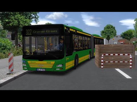 Omsi 2 #325 Shuttlebus zur Cranger Kirmes [MAN Lion´s City G]