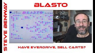Blasto on TI99/4a  /  Have Everdrive, sell off carts?