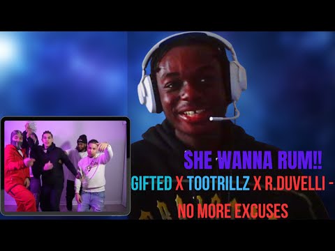 TheKidG Reacts - Gifted x TooTrillz x R.Duvelli - No More Excuses #reactions #brooklyndrill #thekidg