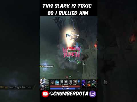 Tusk bullied this toxic enemy Slark