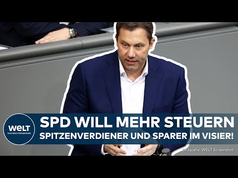 Video Thumbnail: BERLIN: SPD-Pläne! Spitzensteuersatz soll auf 47 Prozent steigen – auch Vermögenssteuer soll kommen!