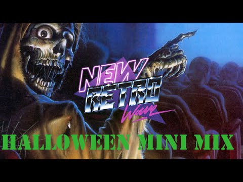 NewRetroWave Halloween Mini Mix - Synthwave, Darkwave Retro-Electro -  [2015]