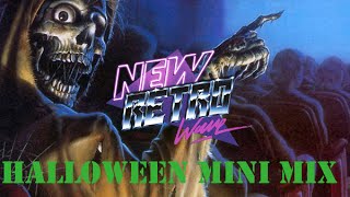 NewRetroWave Halloween Mini Mix - Synthwave, Darkwave Retro-Electro -  [2015]