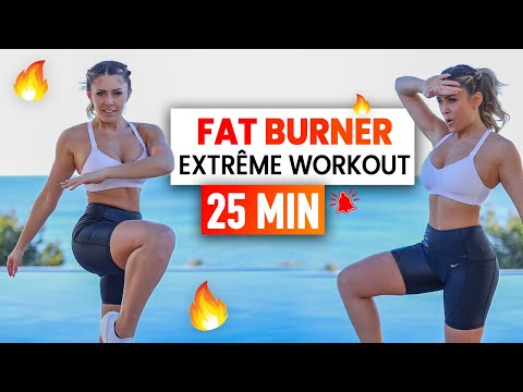 25 MIN FAT BURNER EXTRÊME WORKOUT - Justine GALLICE #OZE5