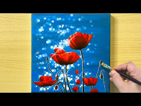 Spring Flower Painting / Acrylic Painting / STEP by STEP #227 / 봄꽃 아크릴화
