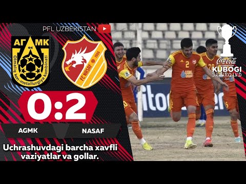 Coca-Cola kubogi O'zbekiston . 1/2 finalAGMK  —  NASAF 0:2