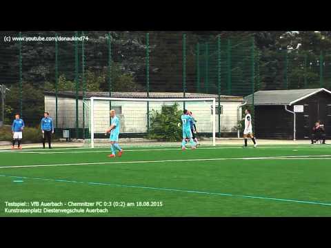 Testspiel: VfB Auerbach - Chemnitzer FC 0:3 (0:2) am 18.08.2015