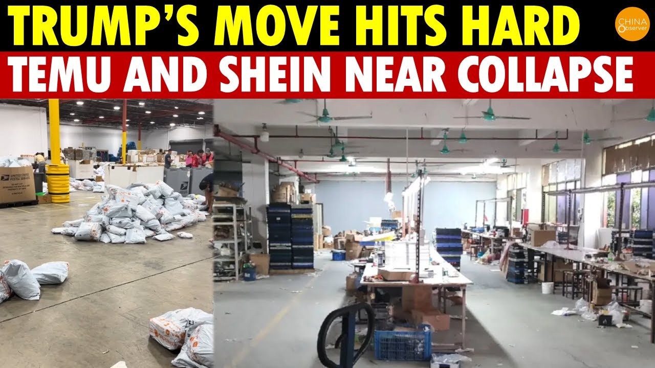 Trump’s Move Hits Hard, Temu and Shein Near Collapse, Double Blow from Exemption and Reshoring