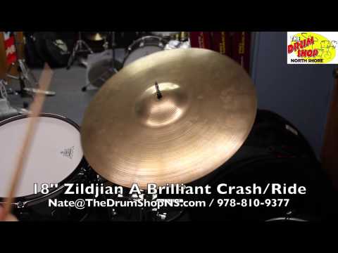 Zildjian A Brilliant Crash/Ride 18'' - The Drum Shop North Shore