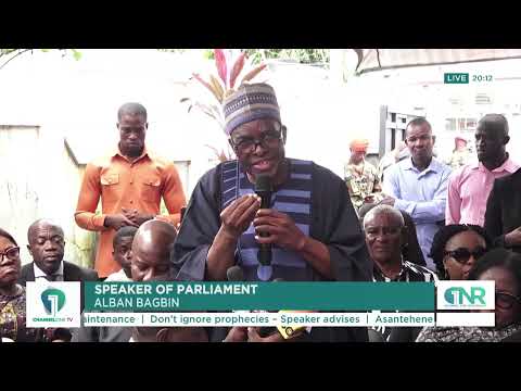 Ghana Grieves: Speaker Urges Ghanaians to Heed Credible Spiritual Warnings