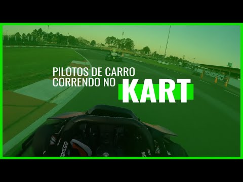 Corrida no Kartodromo de Tarumã com Pilotos da NASCAR Brasil (sprint race)