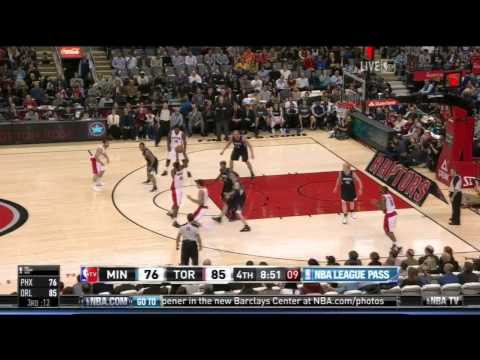 [11.4.12] Alan Anderson - 18 points vs Timberwolves (Full Highlights)