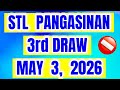 VIBE STL PANGASINAN RESULT TODAY HOLD ON 3rd DRAW TONIGHT DATED MAY 3, 2026 8:45 PM PRIORITIZE