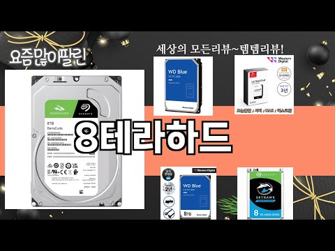 가장 많이 팔린 8테라하드 추천 Top10!