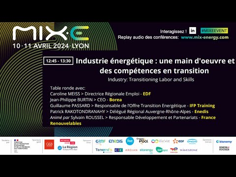 Industrie énergétique : une main-d'œuvre et des compétences en transition