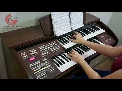 HINO CCB 240 NÃO ME CANSAREI DE CANTAR - TOKAI D-2 CLASSIC - CASA DA ORGANISTA