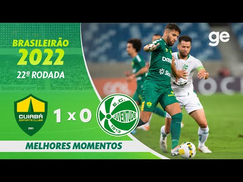 Gols e lances de Cuiabá x Juventude-RS