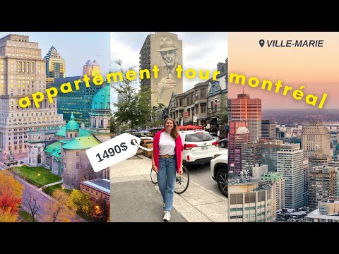 APPART 1 CHAMBRE DANS VILLE-MARIE | Où vivent les français à Montréal ? #3🇨🇦