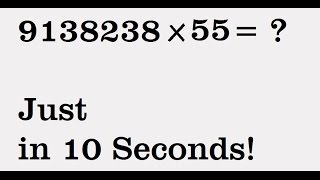 Maths SHORTCUT: Multiplication Trick ( Secret Maths Tricks)