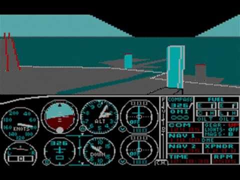 Flight Simulator II - Scenery Disk 07 - Washington, Charlotte, Jacksonville & Miami picture
