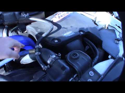 Ford F250 Powerstroke Diesel EBP exhaust back pressure sensor installation troubleshooting