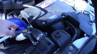 Ford F250 Powerstroke Diesel EBP exhaust back pressure sensor installation troubleshooting